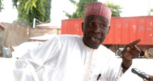#Breaking: Buba Galadima, spokesman of main opposition candidate Atiku Abubakar, has been arrested by masked security operatives in wuse 2 area of capital Abuja. Details soon …