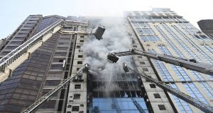 Bangladesh fire: Deadly blaze engulfs building in Dhaka