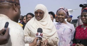 Jaje: Aisha Buhari Ta Ziyarci Wadanda Gini Ya Rufto Masu A Legas