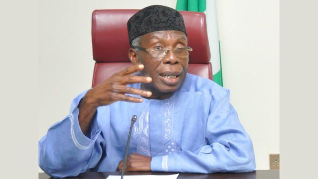 Audu Ogbeh, Ministan Harkokin Noma