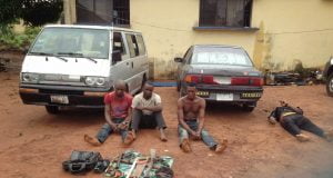 Armed Robbery: Police Dislodge Suspects In Enugu, Recover Vehicle, Pistol, Ammunition