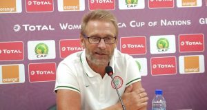 Cyprus Cup: Coach Dennerby Says Nigeria Learned Good Lesson Thomas Dennerby, Nigeria Women's Coach
