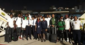 AFCON 2019: Nigeria 23-Man Super Eagles Land In Egypt