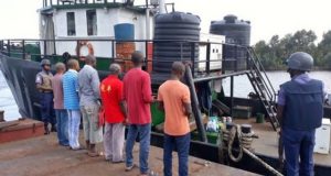 Crude Oil: Navy Seizes 6 Ships, 80 Wooden Boats, Seeks Speedy Trial Of Thieves