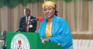 Insecurity: Aisha Buhari Challenges Security Agencies To End Attacks Or Allow The Bandits To Kill Nigerians
