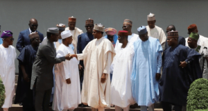 NASS Leadership: Buhari, APC Governors Celebrate Party’s Victory