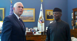 Economic Ties: Osinbajo Discusses With U.S Vice President Pence