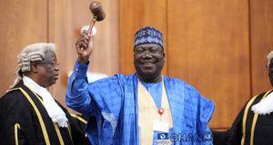 9th Senate: Lawan Performs First Plenary Assignment As President, Swears In Okorocha