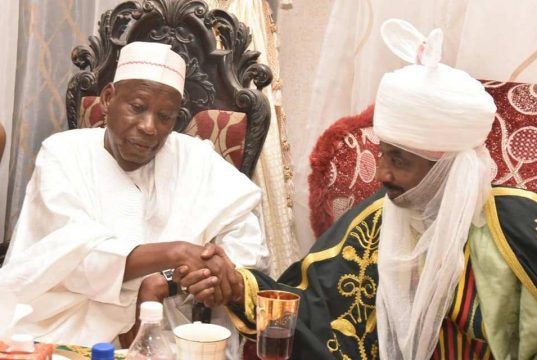 #Breaking: Gov. Ganduje, Emir Sanusi Reconcile