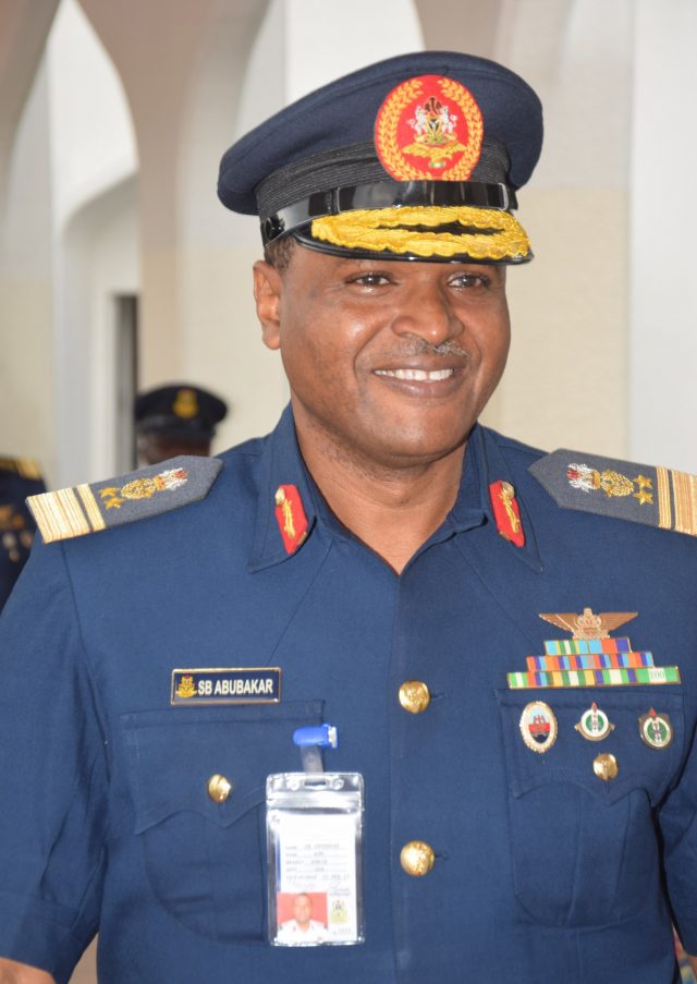 Air Marshal Sadique Abubakar, Chief Of Air Staff