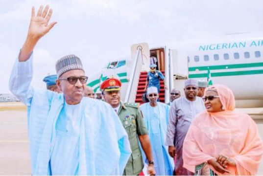 Eid-Kabir: Buhari Returns To Abuja From Daura Buhari Returns To Abuja From Daura