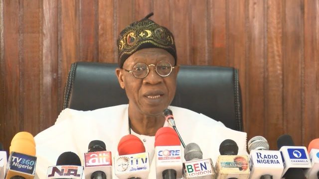 Lai Mohammed, Minister Of Information And Culture