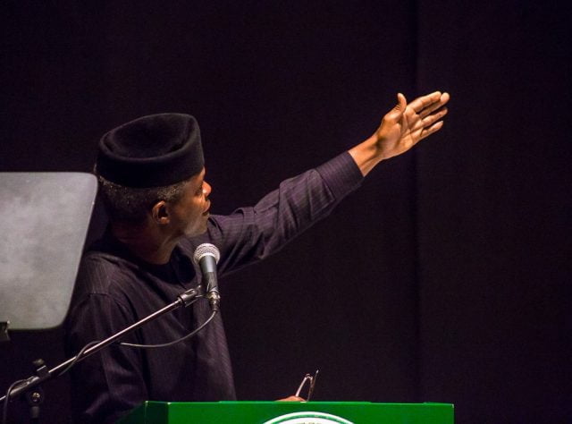 Vice President Yemi Osinbajo