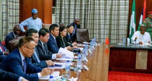 Bilateral Ties: Buhari Meets Chinese President’s Special Envoy At Aso Rock