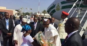 Counter-Terrorism: Buhari Arrives Ouagadougou For ECOWAS Summit President Muhammadu Buhari Arrives Ouagadougou
