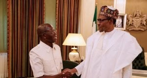 Kogi Guber: Buhari Meets Oshiohmole, Gov. Yahaya Bello At Aso Rock Kogi Guber: Buhari Meets Oshiohmole, Gov. Yahaya Bello At Aso Rock