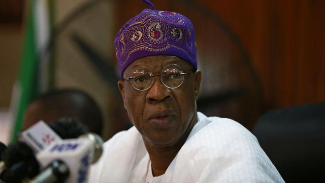 Alhaji Lai Mohammed, Minister Of Information And Culture
