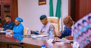 Economic Management Team: Osinbajo Presides Over Meeting