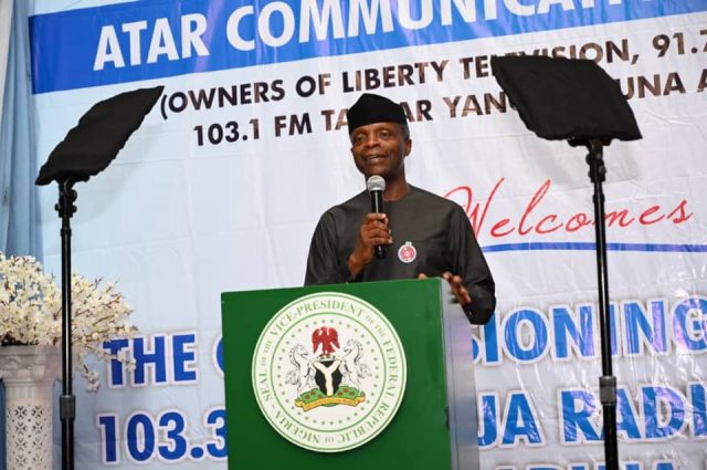 Vice President, Yemi Osinbajo
