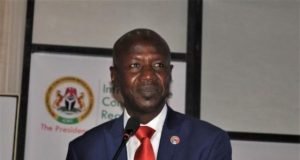 Anti-Graft: Magu Says Nigeria, South Africa Mull Mou On Assets Recovery Ibrahim Magu, Acting Chairman Of The Economic And Financial Crimes Commission, EFCC
