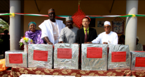 Chinese Embassy Donates 32 Laptops, Stationery, Others To Nyanya Primary School