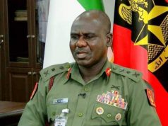 Insurgency: Service Chiefs Complain Of International Dimension Nigeria’s Service Chief at a close-door session told the House of Representatives Committee on Defence that there was an international dimension to the insurgency and other security challenges confronting Nigeria. The committee’s chairman, Babajimi Benson who briefed newsmen after the session said the service chiefs raised a lot of issues, which one of them is that there is probably an international dimension to what is happening. The Chief of Army Staff, Lieutenant General Tukur Buratai, said the service chiefs and the National Assembly had agreed to work together towards ending insecurity. Also the National Assembly is the need to meet and discuss these issues which was the reason the service chiefs were invited on the security situation in the country, and of course the way forward.