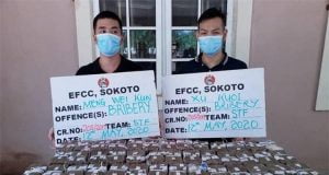 EFCC Arrests Two Chinese For Bribery EFCC Arrests Two Chinese For Bribery