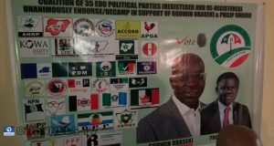Edo Election: 35 Political Parties Merge With PDP To Support Obaseki