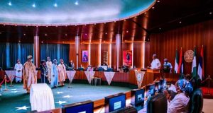 FEC: Buhari Swears In Four New Permanent Secretaries