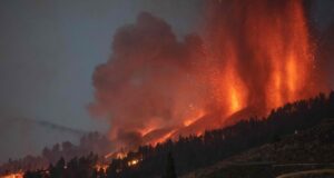 Natural Disaster: Thousands Flee As Volcanic Eruption Destroys Houses In Spain