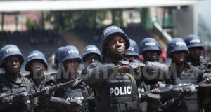Protest: Police Disperse #Buharimustgo Protesters In Abuja