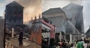 Fire Razes Furniture Workshop, Spare Parts Building In Ladipo Market