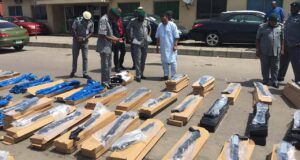 Customs Intercepts Firearms At Lagos Airport