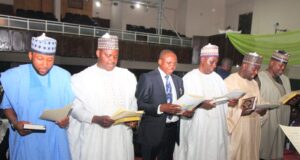 At Last, FCT Minister Swears In Newly Elected Chairmen, Deputies