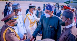 Buhari Arrives South Korea For Bio Summit