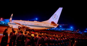 Buhari Returns To Abuja After Routine Medical Check-Up In UK