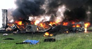Mexico: At Least 13 Killed In Highway Crash.