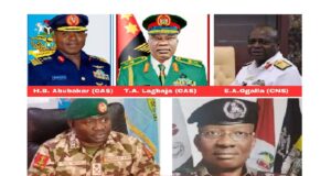New Service Chiefs: Reps Confirm Appointment.