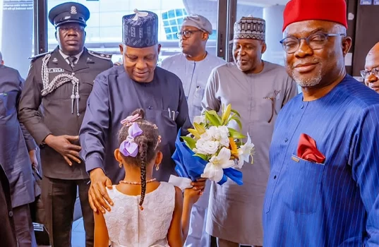 Diplomatic Shuttle: VP Shettima In Rome For U.N Food Security Summit.