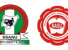 Tertiary Education: SSANU, NASU To Begin Warning Strike March 18.