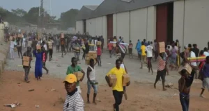 Economic Hardship: Police Arrest 15 Suspects Over Looting Of Abuja Warehouse.