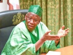 Kano Political Crisis: Judge Reverses Self, Vacates Order Suspending Ganduje. Ganduje 681x448