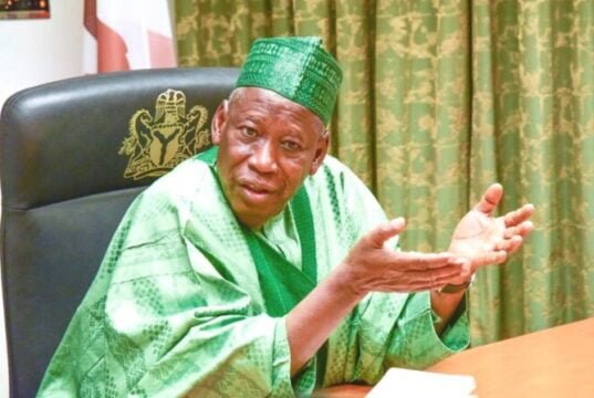 Kano Political Crisis: Judge Reverses Self, Vacates Order Suspending Ganduje. Ganduje 681x448