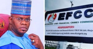 Alleged ₦84bn Fraud: Judge Orders EFCC To Serve Charge On Yahaya Bello’s Lawyer. Yahaya EFCC 2