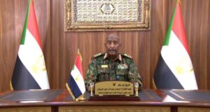 Burhan Rejects U.S. Push For Limited Peace Talks. Al Burhan delivers his Eid al Fitr address to the nation on April 9 2024