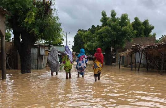 President Tinubu Mourns Flood Victims In Jigawa State. Jigawa flood1