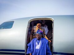 President Tinubu Arrives In Malabo. Tinubu Arrives
