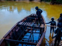 NSCDC Raid Ondo Gold Mine, Destroy Vandal Boat In Rivers. 457883994 844093697860795 486208775590562991 n (1)