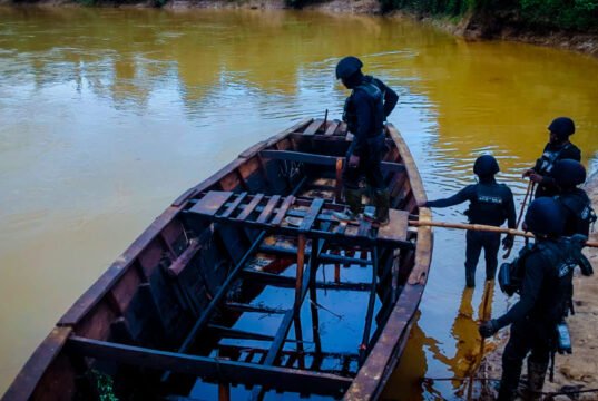 NSCDC Raid Ondo Gold Mine, Destroy Vandal Boat In Rivers. 457883994 844093697860795 486208775590562991 n (1)