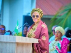 Gender-Based Violence: Senator Tinubu Joins 16 Days Of Activism Against Menace. xr:d:DAFhGsb TSc:1820,j:1631838483943205930,t:23111720